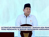 Video: Prabowo: Jangan Ada Pihak Yang Berani Memainkan Anggaran!