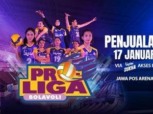 Mau Nonton Proliga 2025 di Surabaya? Amankan Tiketnya di Livin Sukha!