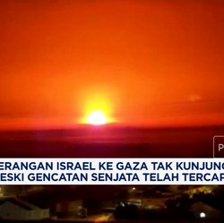 Video: Serangan Israel ke Gaza Tak Usai Meski Ada Gencatan Senjata