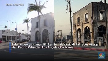 Video: Perbandingan Sebelum dan Setelah Kebakaran Hebat di Los Angeles