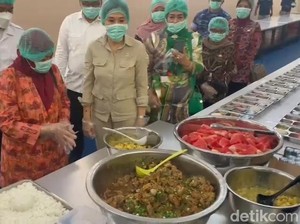 Wamen PPPA Tinjau SPPG Lanud Abdulrachman Saleh Malang