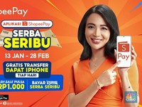 Cuma di ShopeePay, Nikmati Transaksi Hemat Serba Seribu di Awal Tahun