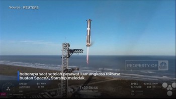 Video: Gagal Uji Coba Ketujuh, Roket SpaceX Starship Elon Musk Meledak