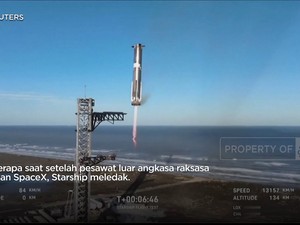 Video: Gagal Uji Coba Ketujuh, Roket SpaceX Starship Elon Musk Meledak