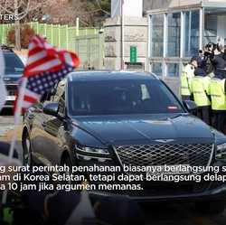 Video: Presiden Korsel Yoon Hadir di Sidang Perpanjangan Masa Tahanan