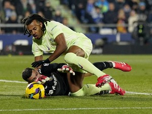 Hasil Liga Spanyol: Barcelona Ditahan Getafe 1-1