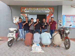 Komplotan Rampok di Bangka Tengah Diringkus Polisi, Korban Diikat dan Aniaya