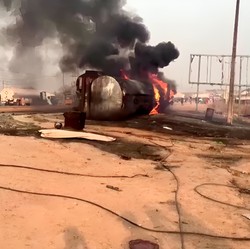 Detik-Detik Truk BBM Meledak dan Terbakar, Korban Tewas 86 Orang