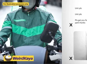 Wanita Ini Kesal karena Sopir Ojol Taruh Pesanan Makanan di Parkiran
