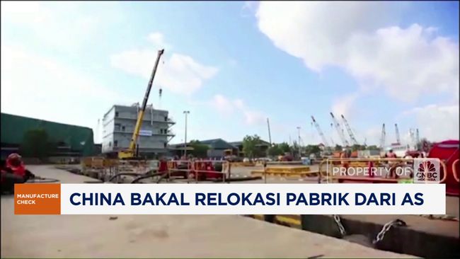 China Bakal Relokasi Pabrik Dari AS