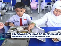 Video: Prabowo Minta Maaf, Makan Bergizi Gratis Belum Jangkau Semua