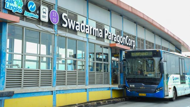 Gandeng ParagonCorp, Transjakarta Akan Revitalisasi Halte Swadarma