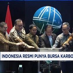 Hari Pertama Bursa Karbon Internasional, Transaksi Capai 41.822 Ton