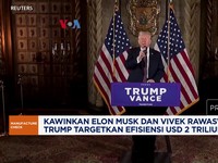Kawinkan Elon Musk & Vivek Rawaswami, Trump Target Efisiensi USD 2 T