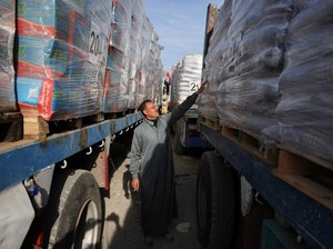 Israel Umumkan Penghentian Pasokan Barang ke Gaza