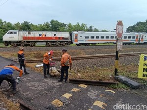 Rawan Kecelakaan, Perlintasan KA Tanpa Palang Sedayu Bantul Ditutup