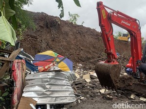 Longsor di Denpasar Bali, 5 Orang Tewas