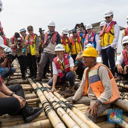Gunakan Bambu, PTPP Lakukan Inovasi Hijau Di Tol Semarang-Demak