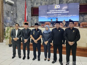 DPRD Lebak Tetapkan Hasbi Jayabaya-Amir sebagai Bupati Terpilih