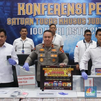Polri Tumpuk Uang Rp 61 Miliar Hasil Judi Online, Cek Penampakannya