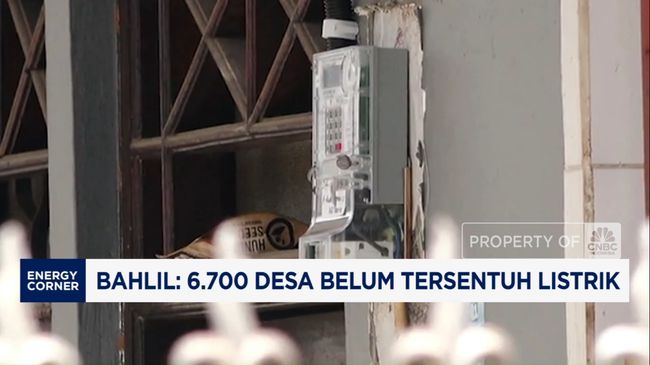 Bahlil Ungkap 6.700 Desa Belum Tersentuh Listrik