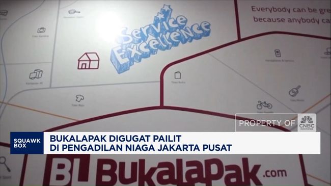 Bukalapak Digugat Pailit di Pengadilan Niaga Jakarta Pusat