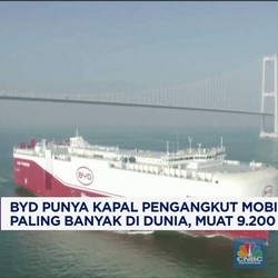 Video: BYD Punya Kapal Pengangkut Mobil Paling Banyak di Dunia