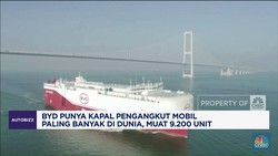 Video: BYD Punya Kapal Pengangkut Mobil Paling Banyak di Dunia
