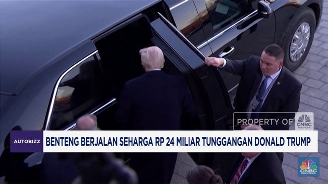 Dilantik Jadi Presiden, Trump Naik Mobil Seharga Rp 24 Miliar