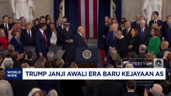 Video: Donald Trump Resmi Dilantik Sebagai Presiden AS Ke-47