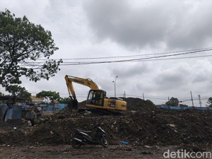 Pasar Caringin Bandung yang Mulai Bersih dari Tumpukan Sampah