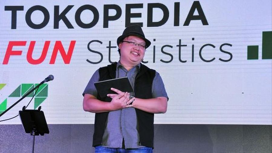 Leontinus Alpha Edison pendiri tokopedia. (Dok. Tokopedia)