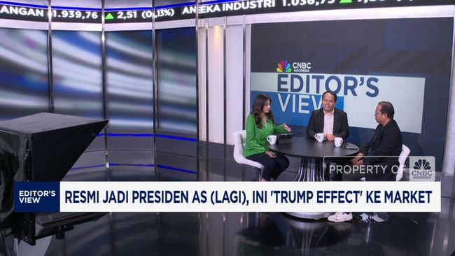 Video: Menilik Dampak Pelantikan Trump ke Pasar Keuangan RI