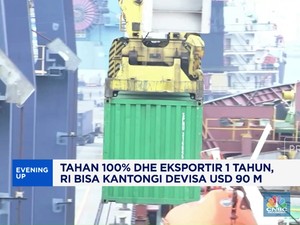 Video: Parkir DHE 1 Tahun, RI Bisa Kantongi Devisa USD 90 M