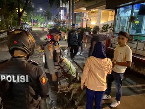 Patroli Polisi Amankan Remaja Hendak Tawuran dan Balap Liar di Surabaya