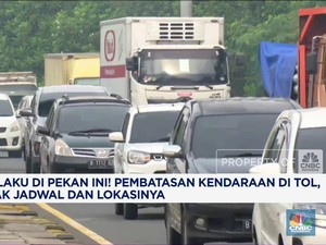 Video: Pembatasan Kendaraan di Tol Berlaku di Pekan Ini!