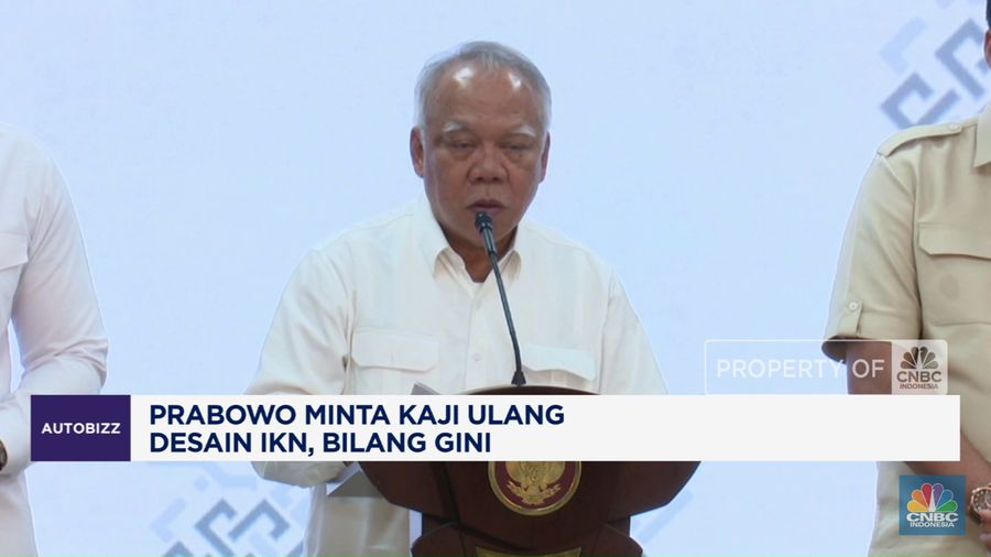 Prabowo Minta Kaji Ulang Desain IKN