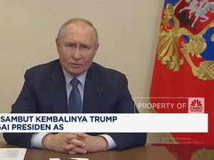  Sambut Kembalinya Trump Jadi Presiden AS, Putin Siap 'Kopdar'