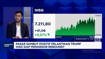 Video: Sambut Pelantikan Trump, IHSG dan Rupiah Kompak Menguat
