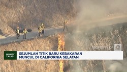 Video: Sejumlah Titik Baru Kebakaran Muncul di California Selatan