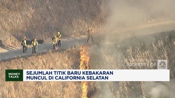 Video: Sejumlah Titik Baru Kebakaran Muncul di California Selatan