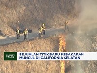 Video: Sejumlah Titik Baru Kebakaran Muncul di California Selatan