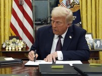 Trump Anulir Hampir 80 Kebijakan Biden di Hari Pertama Menjabat