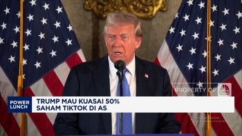 Video: Trump Mau Kuasai 50% Saham TikTok di AS