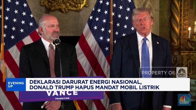 Trump Umumkan Darurat Energi Nasional