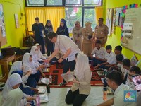 Program Makan Bergizi Gratis Meluncur di SLB Jakarta, Ini Menunya