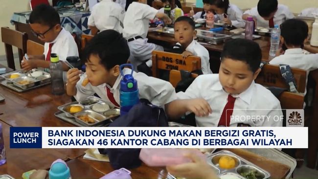 BI Dukung Makan Bergizi Gratis, Siagakan 46 Kantor Cabang