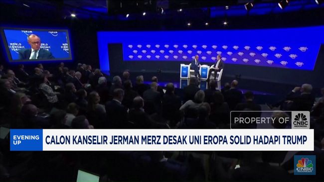 Video: Calon Kanselir Jerman Merz Desak Uni Eropa Solid Hadapi Trump