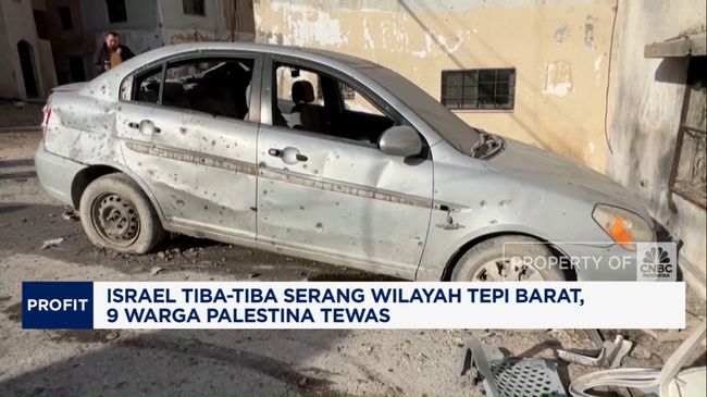 Israel Tiba-tiba Serang Wilayah Tepi Barat