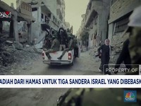 Video: Hadiah Dari Hamas untuk 3 Sandera Israel yang Dibebaskan